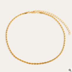 Colar Cordão Milliá Banho de Ouro 18k